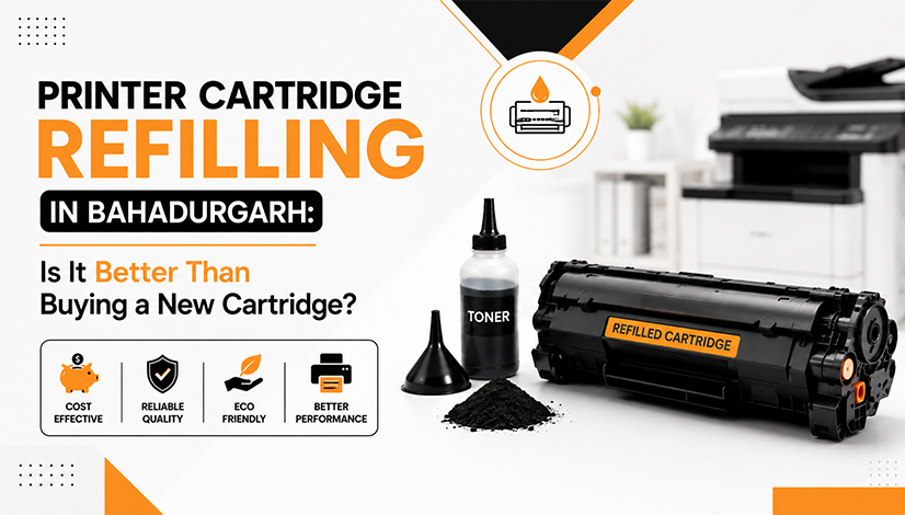 Printer Cartridge Refilling in Bahadurgarh compared with buying a new printer cartridge