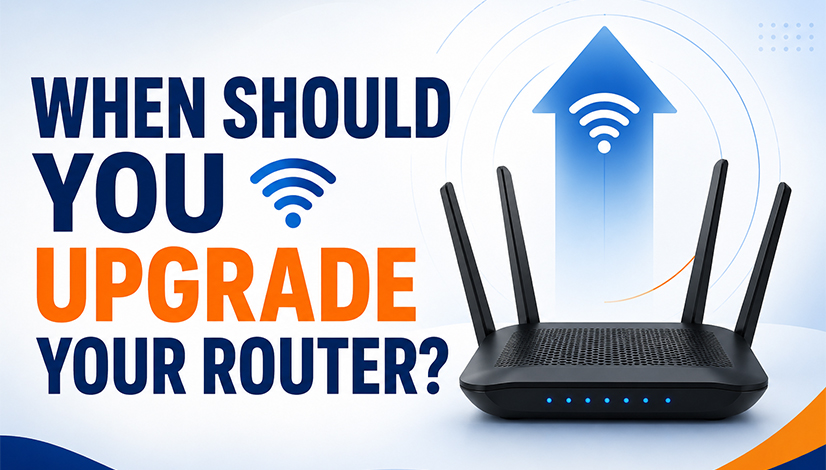 Wi-Fi router upgrade for better home and office network performance